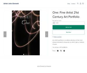 One: Fine Artist 21st Century Art Portfolio
