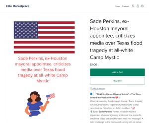 📘✨ “All-White, No Asian, No Black” – A Bold Voice Amid the Texas Storms ✨📘