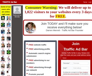 Hey!You really will benefit from using TrafficAdBar. It's Awesome