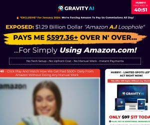 GRAVITY AI - With System that is Forcing Amazon To Pay Us Handsomely