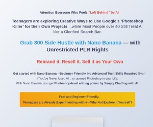 Side Hustles with Nano Banana w/ Unrestricted PLR