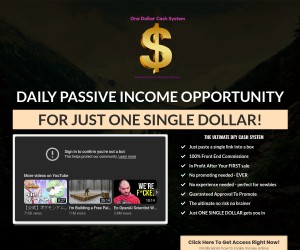 One Dollar Cash System: Promote a $1 Offer and Build Your List Fast