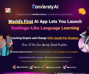 Conversly AI - Launch Languages Learning Coaching Empire