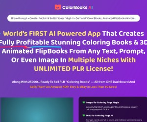 ColorBooks AI - Coloring Books & 3D FlipBooks Maker AI App
