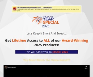 Get Lifetime Access to ALL of our Award-Winning 2025 Products!...CRUSH 2026
