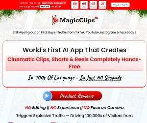 **“Magic Clips AI: Instantly Create Scroll-Stopping Viral Shorts for Any Niche”**
