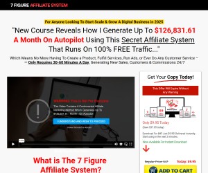7 Figure Affiliate System - The Millionaire's Shortcut To 5 Hour Work a Week