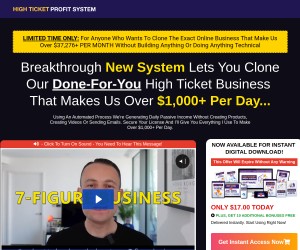 High Ticket Profit System