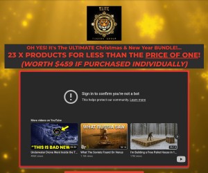 “Elite Tigers Group Xmas Bundle: 23 Products for the Price of One”