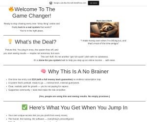 Discover a simple system that pays you to chill.