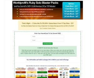 20 Income Streams 5 Solo Ad Blaster