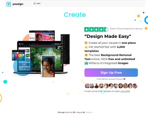 Create visual in minutes