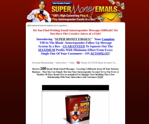 Make money with super emails