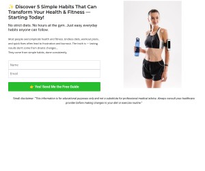 Free Download — 5 Simple Daily Habits That Transform Your Health & Fitness