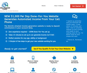 NEW $1,000 Per Day Done-For-You Website