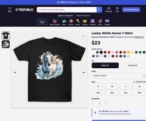 Tee Shirts for $16 & more - Get Free Shipping on Orders $70 & above Made in USA - Shipping Worldwide