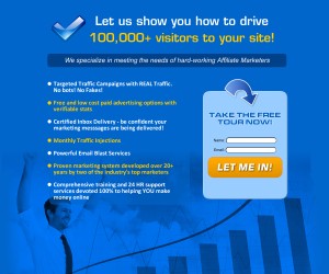 Let us show you how to drive 100,000+ visitors to your site!