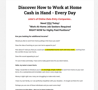 Work At Home Online Jobs - Work From Home                                      
