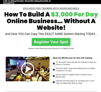 Earn $3k Everyday With No Website                                              