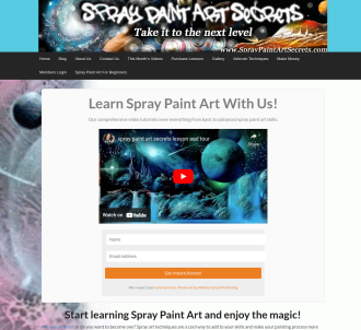 Spray Paint Art Secrets                                                        