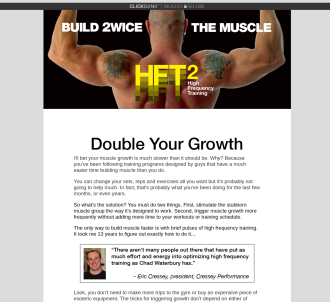 Hft2: Build 2wice The Muscle                                                   