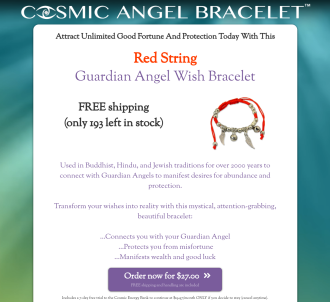 Guardian Angel Bracelet Offer With Free S&h                                    