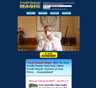 Credit Repair Magic Now Pays $50.58 On Every Sale!                             