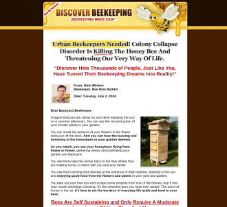 Discover Beekeeping - A Beginner Beekeepers Guide                              