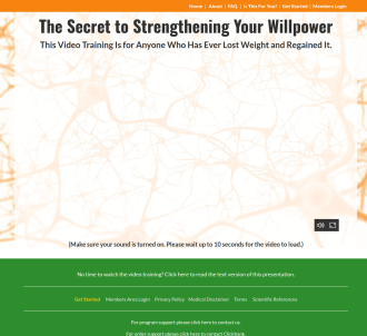 The Willpower Secret                                                           