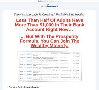 The Prosperity Formula - How To Start A Profitable Online Business             