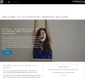 Kloverpoint Web Page Creator                                                   