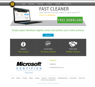 Fastcleaner - The #1 Registry Cleaner And Privacy Protector                    