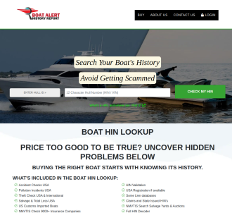 Cheap Boat Title History Report                                                