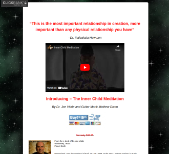 Dr. Joe Vitales Inner Child Meditation                                         