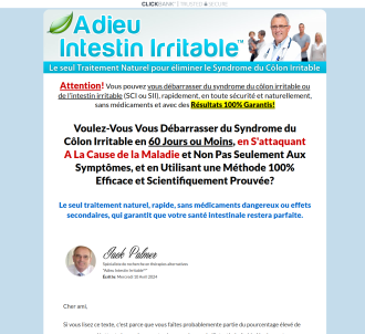 Irritable Bowel Syndrome (ibs) - French Market.                                