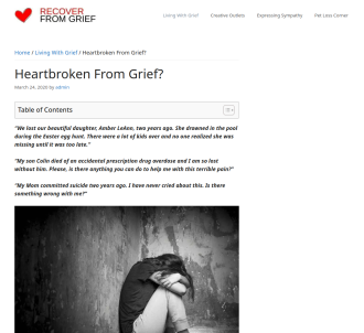 Back To Life! A Personal Grief Guidebook                                       