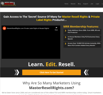 Masterresellrights.com Membership                                              