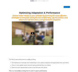 Optimizing Adaptation And Performance                                          
