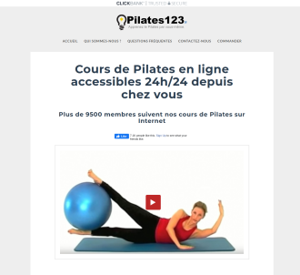Cours De Pilates En Videos En Francais                                         