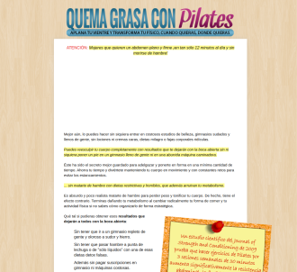 Body Weight Pilates In Spanish                                                 