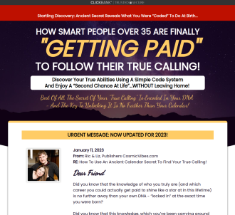 75% Commission! Get Paid To Follow Your True Calling                           