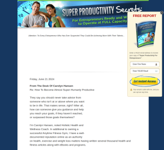 Super Productivity Secrets                                                     