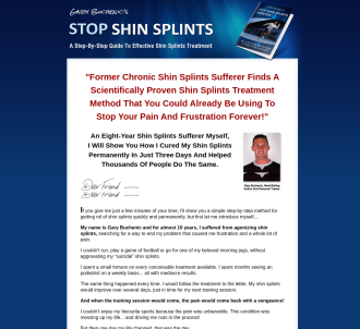 2019 Stop Shin Splints Forever! ~see How Aff Made $5k From 1 Email             