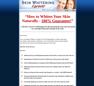 Skin Whitening Forever - Best Seller For 10 Years - Updated For 2020           
