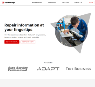 Repairsurge Online Auto Repair Manuals                                         