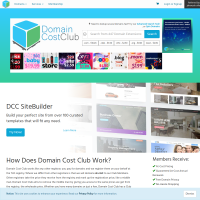 Domain Cost Club