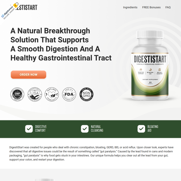 A Solution That Supports A Smooth Digestion And A Healthy Gastrointestinal Tract