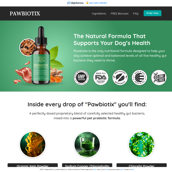 The Natural Formula That Supports Your Dog’s Health