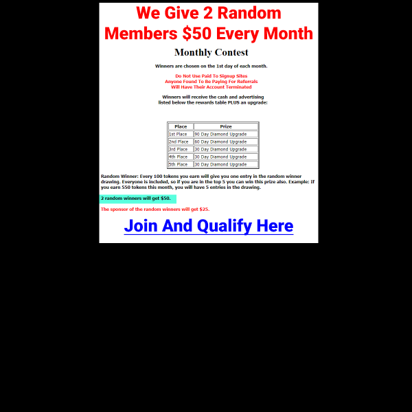 Get your link seen globally.