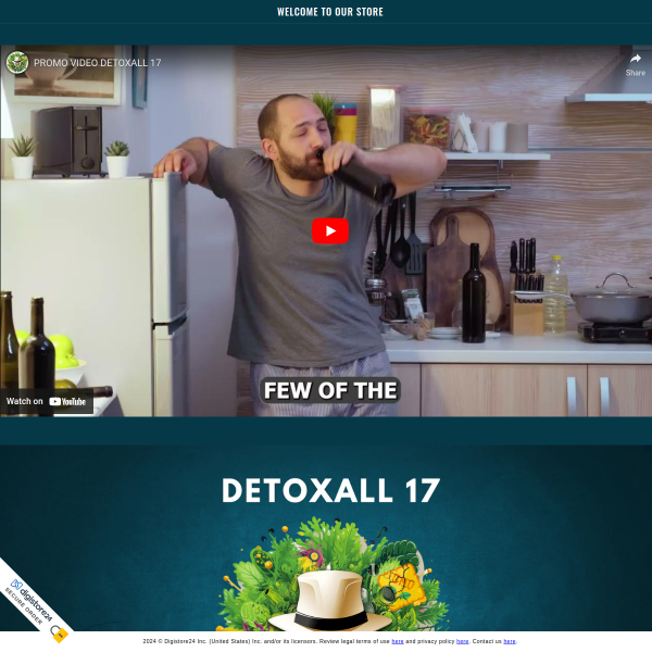 Detoxify Naturally with Detoxall 17 - Your Shield Against Toxins!